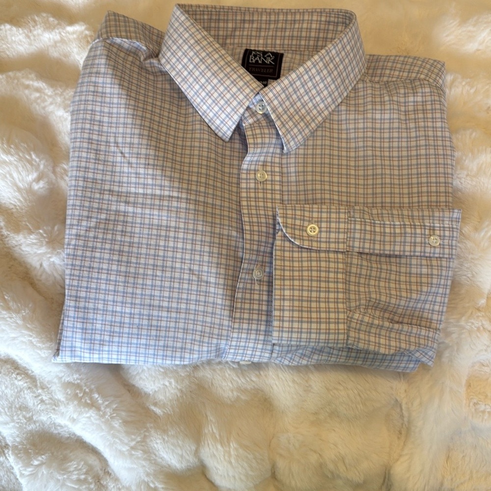 Banana Republic Blue Casual Button Down Shirt